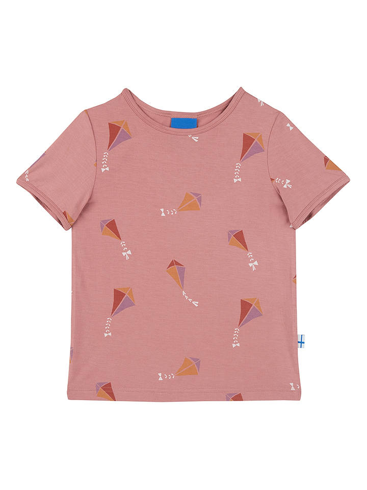 finkid Shirt "Ilta Sun" in Rosa - 130/140