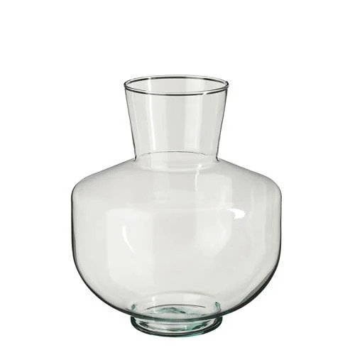 Mica Decorations vaas Judy glas H: 29,5 cm B: 25 cm