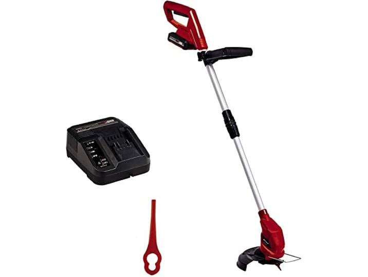 Einhell Coupe-Bordures sans Fil GC-CT 18/24 Li PXC 18 V Flowerguard manche télescopique 20 lames plastique batterie 2\,0 Ah et chargeur
