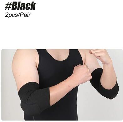 Uplift Essentials Compression Elbow Pads black m