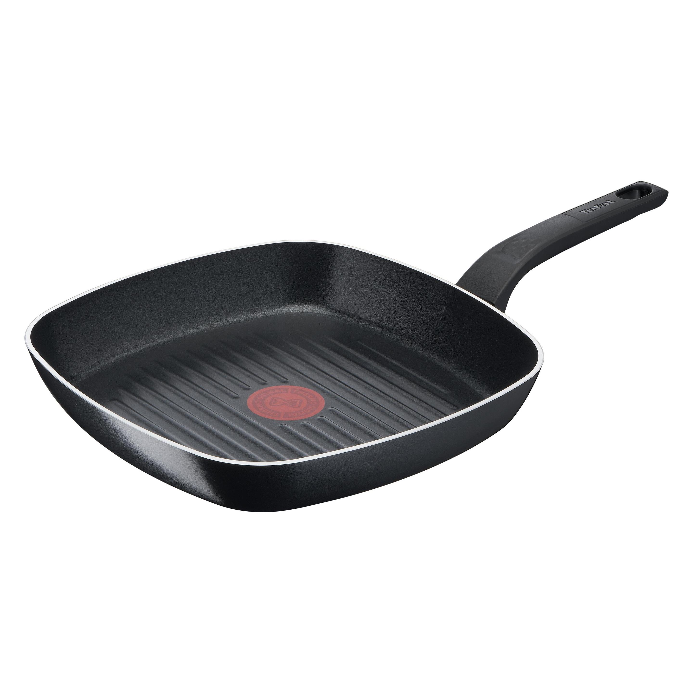 Tefal Easy Cook & Clean Grillpfanne 26x26 cm (Grillpfanne, Aluminium) (B5554032)