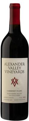 """Alexander Valley Vineyards""" """Alexander Valley Vineyards Cabernet Franc 2024 Red Wine - California"""