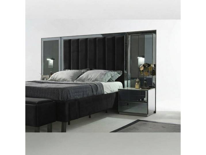 Xlmoebel Nachttisch 2x Holz Konsolen Tische Beistelltische für Schlafzimmer (Nachttisch-Set, 1-St., 2x Nachttisch), Made in Europa