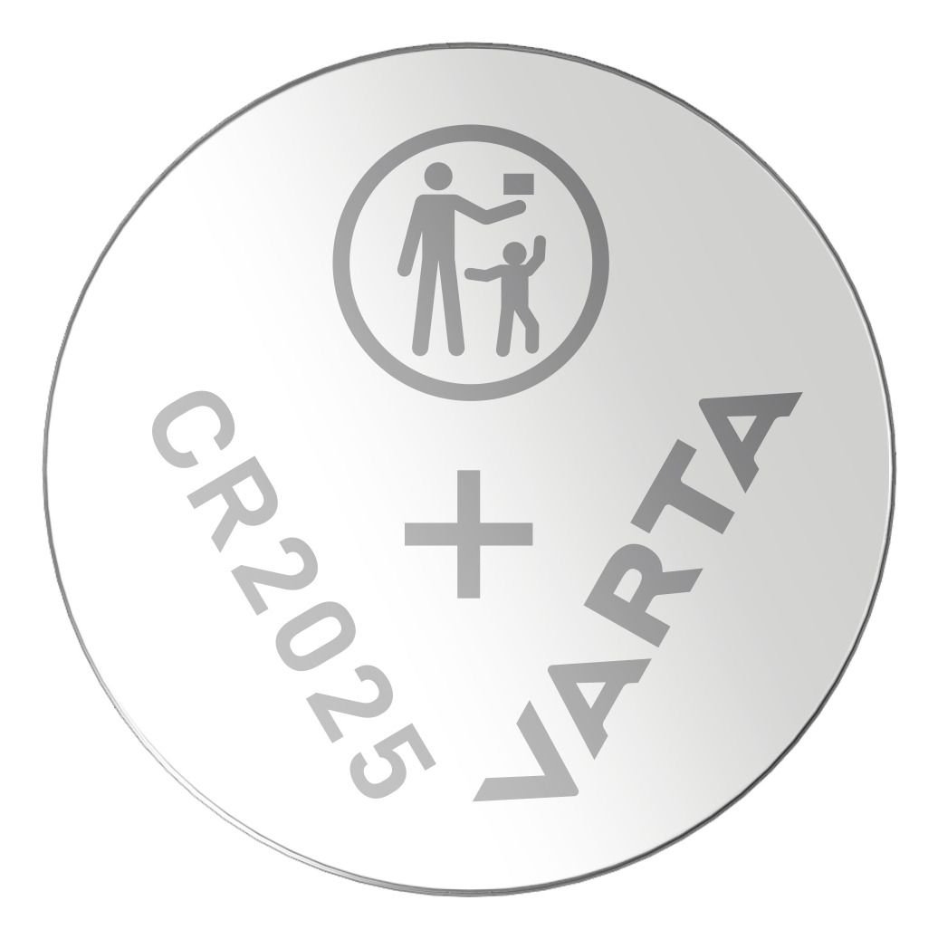 Varta LITHIUM Coin CR2025 (Knopfzellenbatterie, 3V) 5er-Pack 06025 101 415
