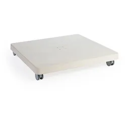 Jardinico Antego Betonschirmständer mit Rollen ( optional ) - B01 white