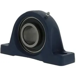 SKF, Zubehör Antriebstechnik, Stehlager-Gehäuseeinheit SYJ100 TF 100 mm Gewindestifte