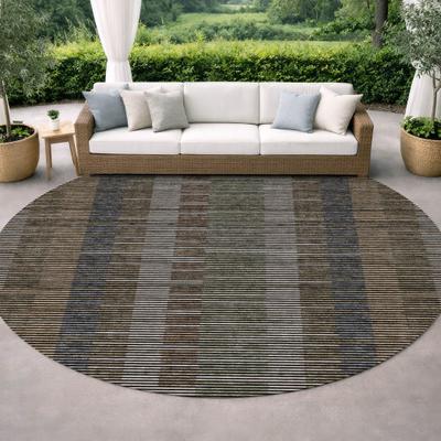 Addison Rugs Machine Washable Indoor/ Outdoor Contemporary Hopkins Chantille Rug