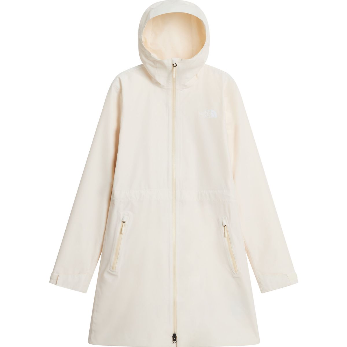 The North Face Womens Dryvent Hikesteller Parka white dune (QLI) M NF0A8G6ZQLI-M