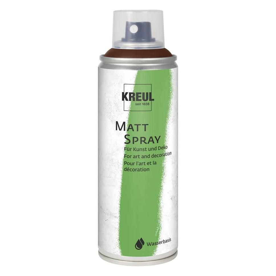 Kreul Matt Spray Schoko- braun, 200 ml (200 ml) (76325)