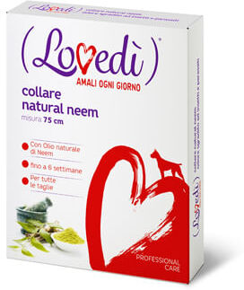 LOVEDI Lovedì Collare Cane Con Olio Di Neem 75CM