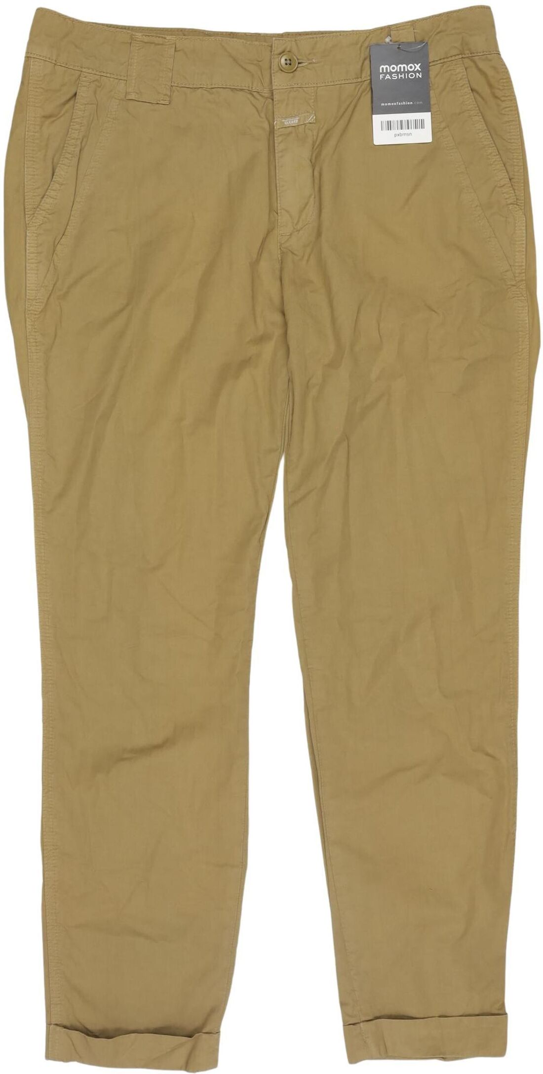 Closed Damen Stoffhose, Beige, Gr. EU 36 (IT 42), Baumwolle - Second Hand