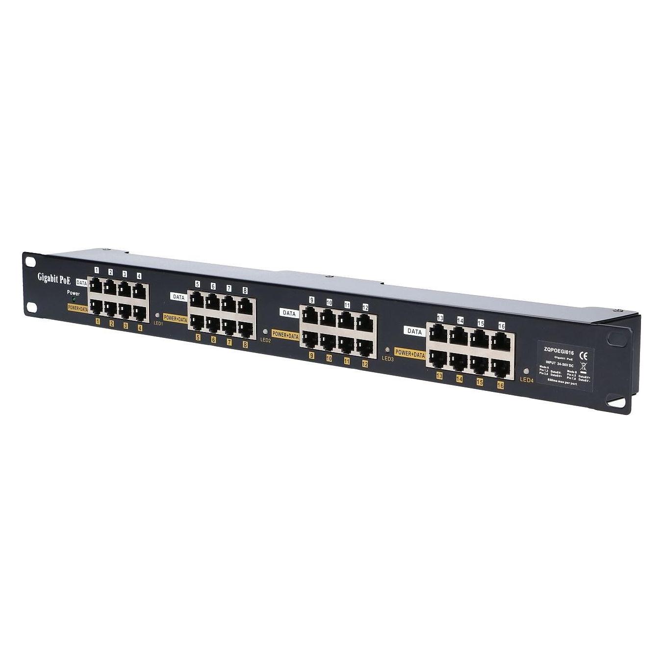 Extralink EX.2008 PoE adapter Fast Ethernet, Gigabit Ethernet (802.3af (PoE), 802.3at (PoE+)) (EX.2008)