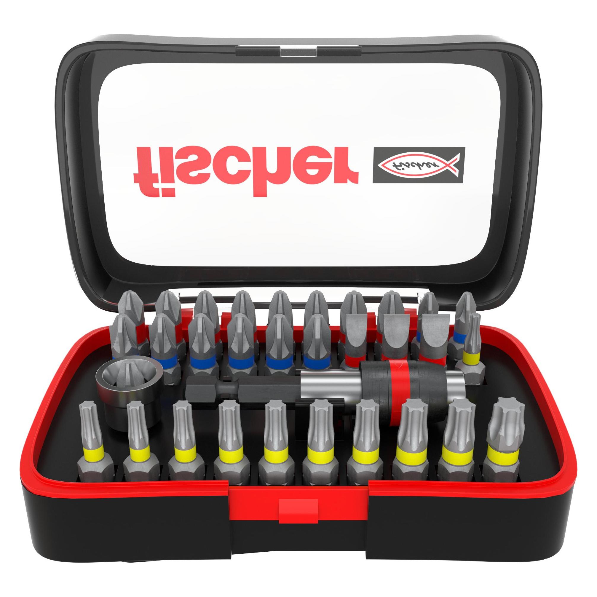 Fischer Profi Bit Set FPB (Kreuz Phillips PH, Kreuz Pozidriv PZ) (559121)