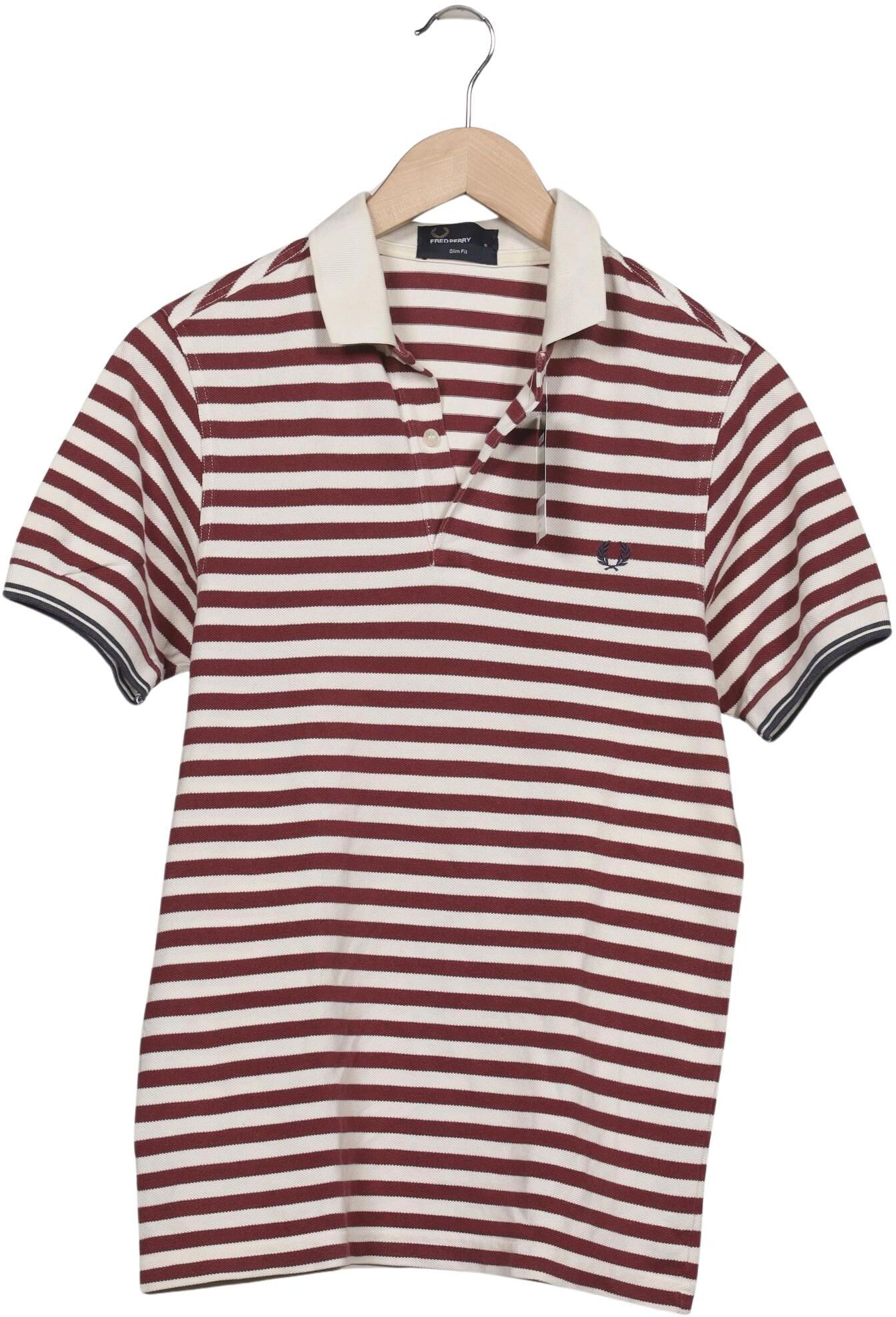 Fred Perry Herren Poloshirt, Mehrfarbig, Gr. S, Baumwolle - Second Hand