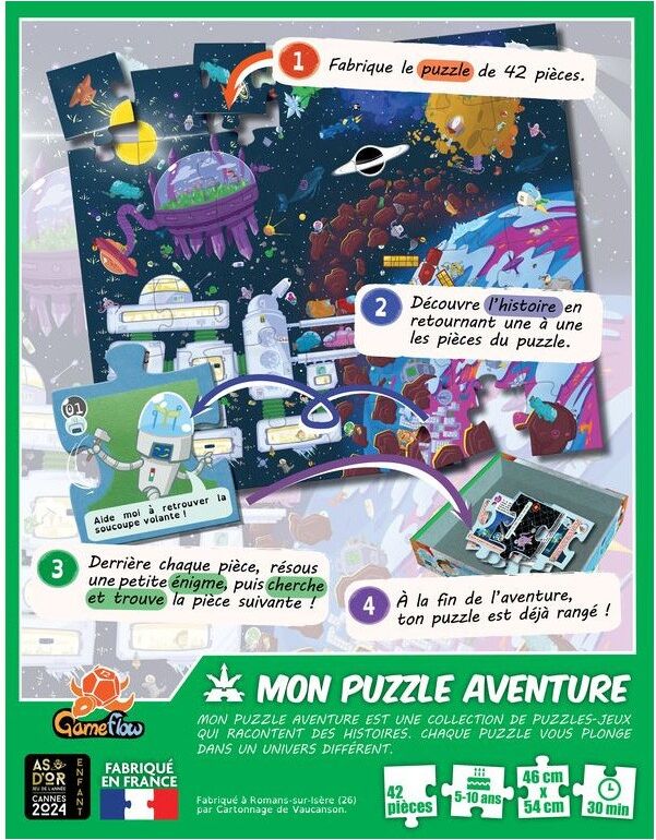 Game Flow Mon Puzzle Aventure : Phobos