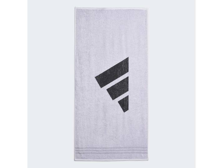 Handtuch ADIDAS PERFORMANCE PER TOWEL L , weiß (weiß, schwarz), 1 Stk., Obermaterial: 100% Baumwolle, Handtücher, Handtuch, sportliches Design
