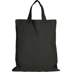 Midi – Baumwolltasche, schwarz