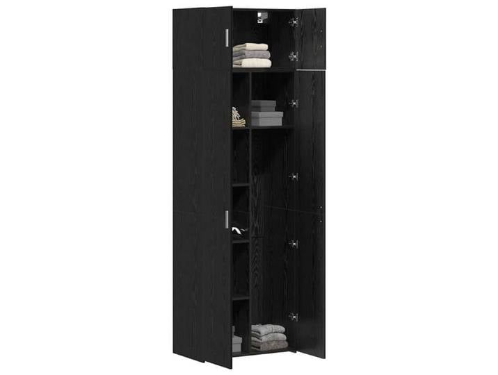 Buffet - - Enfilade - 2 pièces - Noir - 70x42 5x185 cm @24393