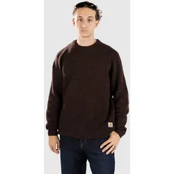 Carhartt WIP Anglistic Strickpullover speckled tobacco Gr. S