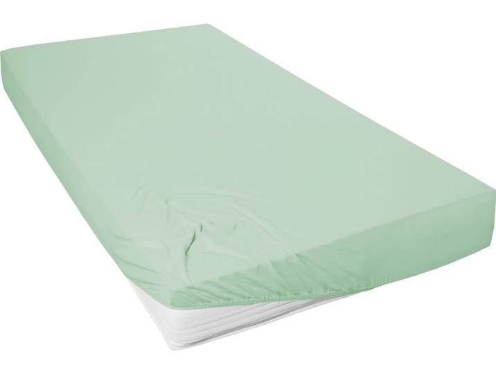 Spannbettlaken PRIMERA Mako-Jersey Bio , braun (eukalyptus), L:200cm, Mako-Jersey, Obermaterial: 100% Baumwolle, Bettlaken, Spannbettlaken, GOTS zertifiziert - aus Bio-Baumwolle