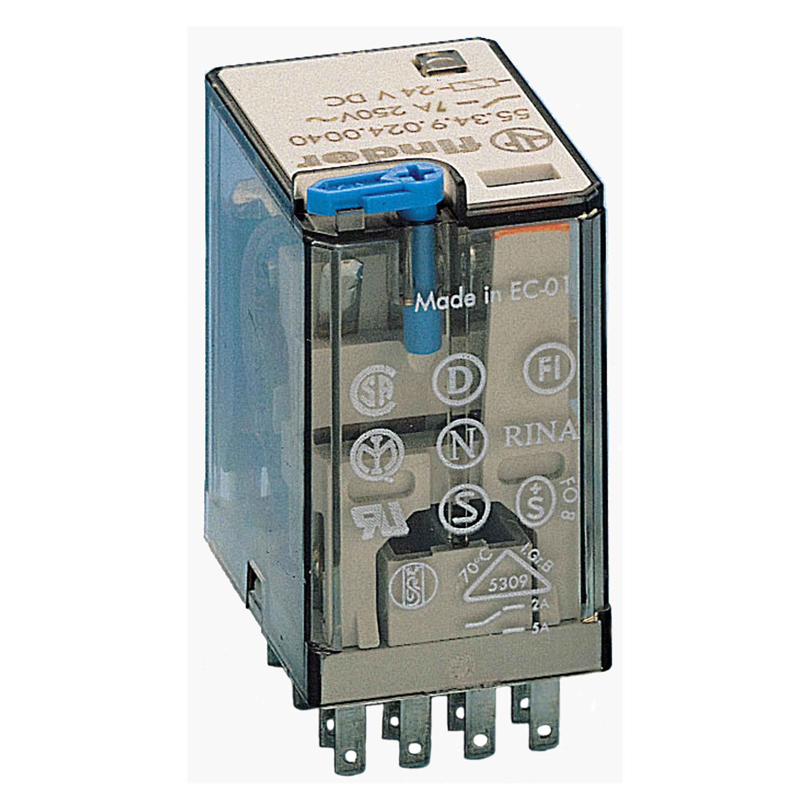 Finder Miniaturrelais 4P 7A 110V DC (55.34.9.110.0040) (55.34.9.110.0040)