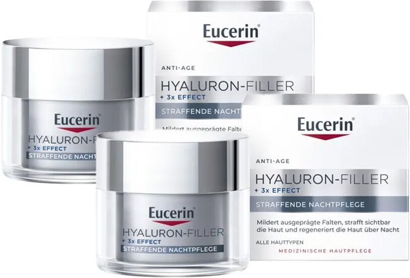 Eucerin Hyaluron Filler Nachtpflege Doppelpack 2x50 ml Creme