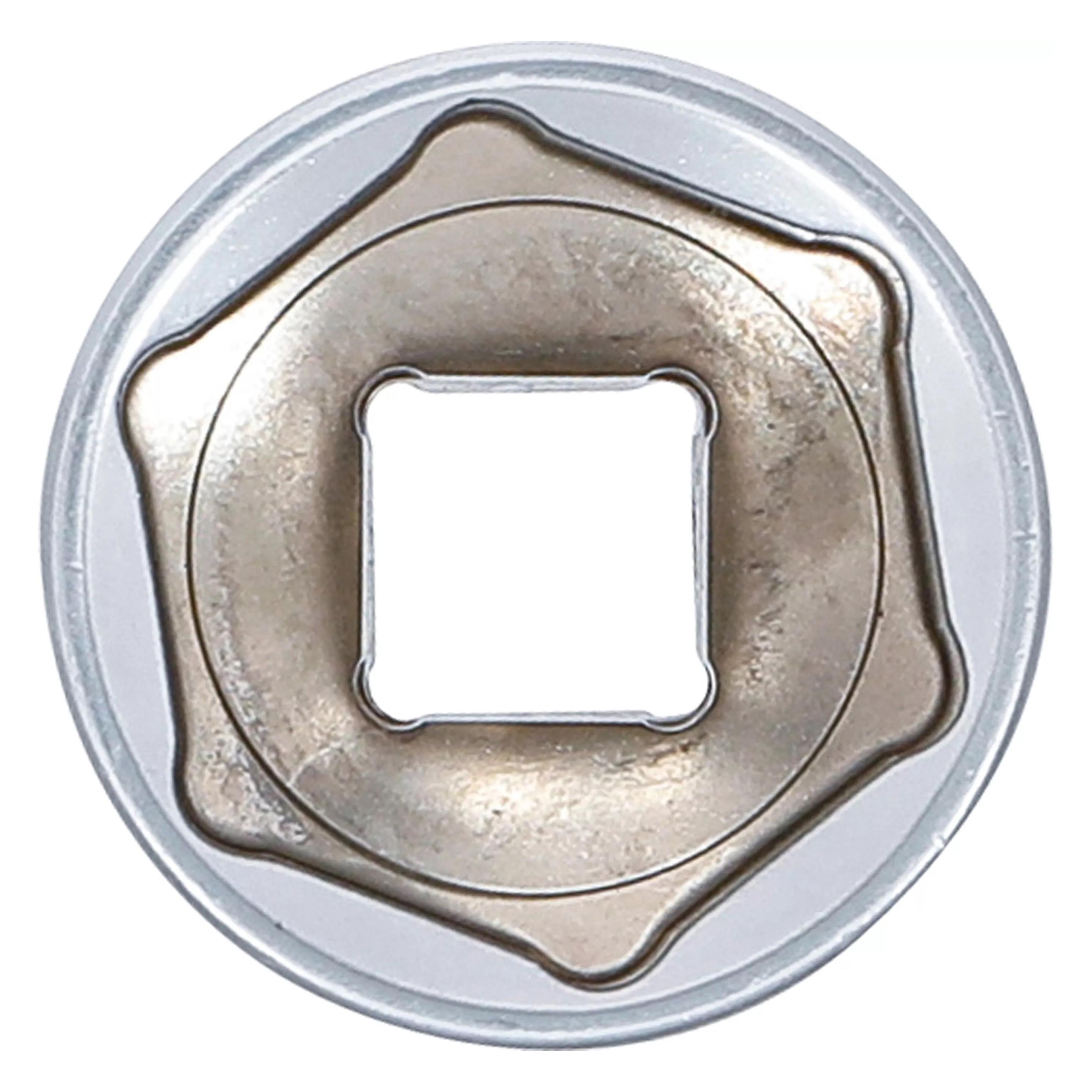 BGS Steckschlüssel-Einsatz Sechskant | Antrieb Innenvierkant 12,5 mm (1/2") | SW 30 mm (30 mm) (2930)