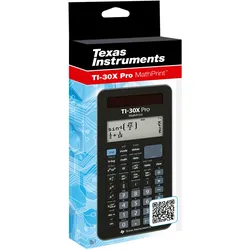 TI, Taschenrechner, 30X Pro MathPrint (Batteriebetrieb, Solarenergie)