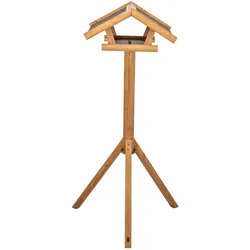 Trixie natura birdfeeder w/stand,pine.,46×22×44cm/1.15m,brown, Vogelhaus