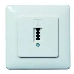 1PROTEC Telefondose Universal UP 6F+N rw PTAE-U