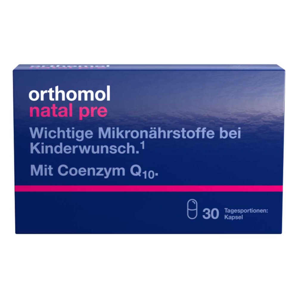 Orthomol pharmazeutische Orthomol Natal pre Kapseln 17206450