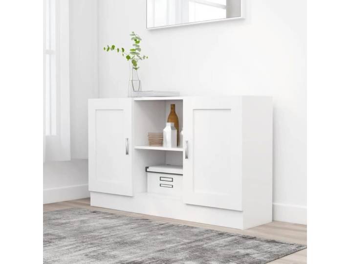 XIJ Buffet Blanc 120x30 5x70 cm Aggloméré 7544796517913