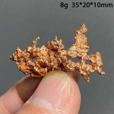 Uplifted Finds Natural Native Copper Cluster   Raw Mineral Specimen Quartz Rock   Metallic Healing Stone For Executive Home & Office j925 8g