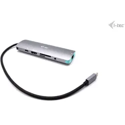 I-TEC USB C Metal Nano Docking Station mit Power Delivery 100W