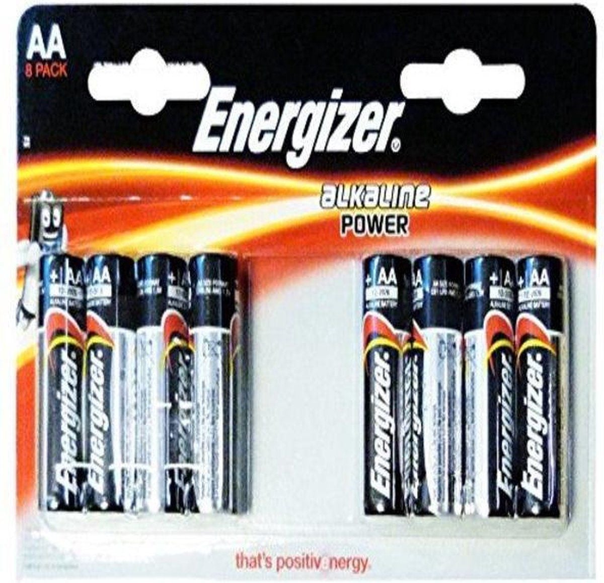Energizer AA LR6 Alkaline Batterijen - 8 stuks
