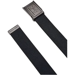UNDER ARMOUR Drive Stretch Stoffgürtel Herren 001 - black/castlerock/white