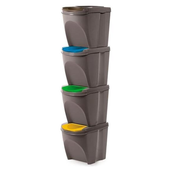 Prosperplast Abfalltrennbehälter SET5 (CEN-61386)