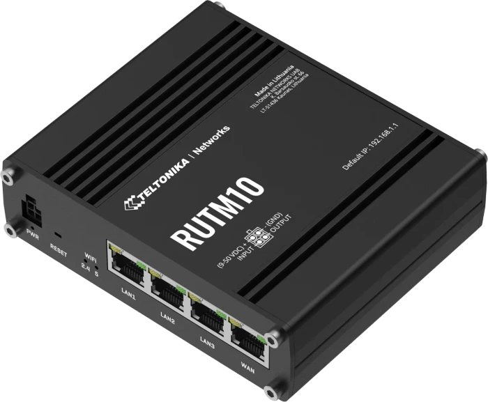 Teltonika NETWORKS RUTM10 kabelgebundener 4x RJ45-Ports WiFi Router