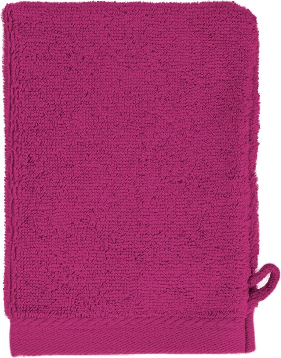 10 stuks The One Voordeel Washandjes Magenta voor volwassenen