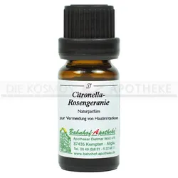 CITRONELLA ROSENGERANIE Naturparfum 10 ml