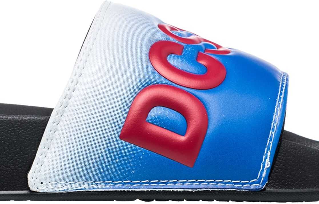 Sandale DC SHOES "DC SE", Herren, Gr. 7(39), blau (fade out indigo), Obermaterial: Synthetikmaterial / Futter: Textil / Außensohle: EVA., Schuhe Sandale