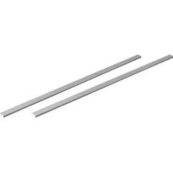 BORA Seitenleisten für Kochfeldtiefe 515 mm Edelstahl USL515