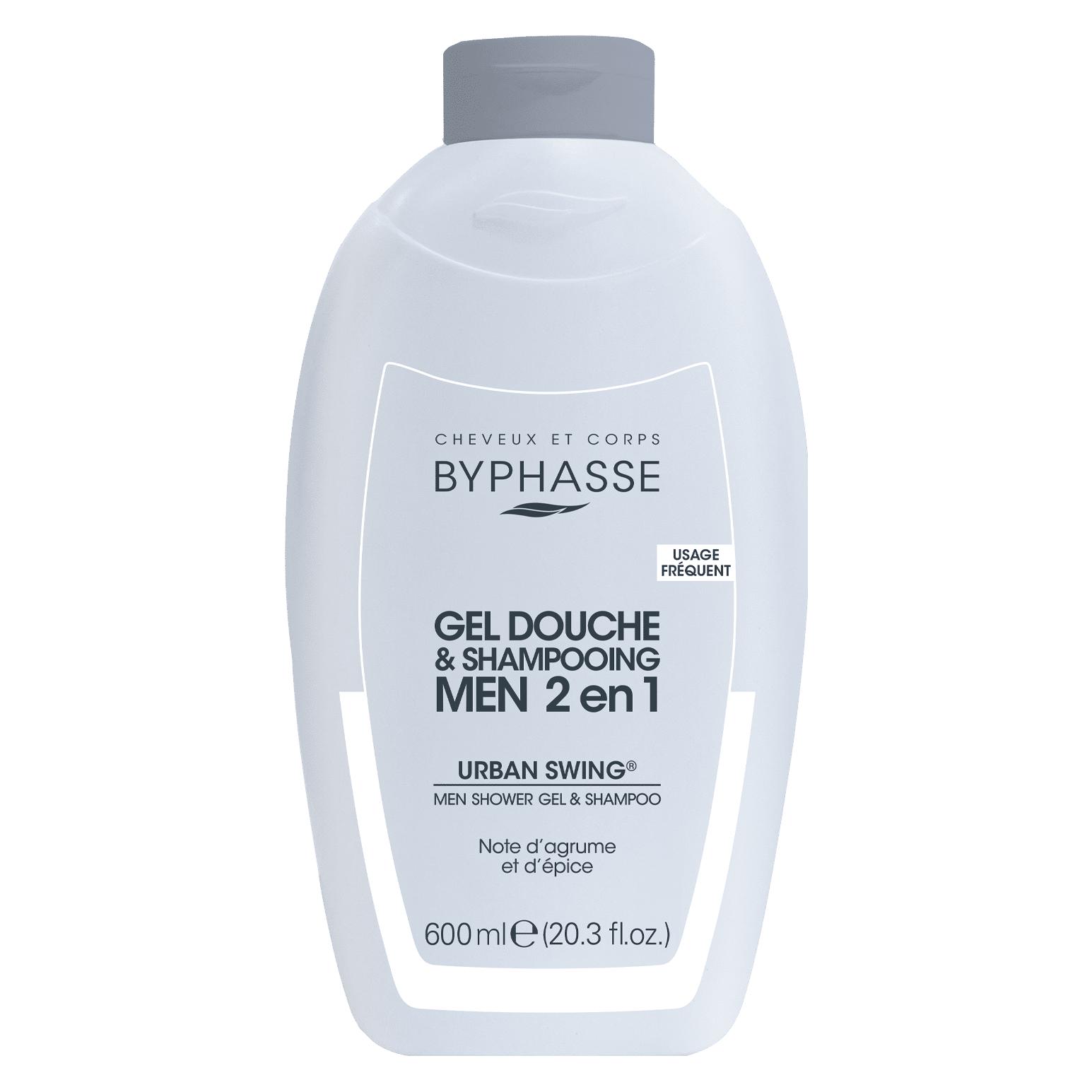 Byphasse Urban Swing Men 2 in 1 Shampoo & Spülung 600ml (600 ml) (39139049)