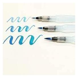Pentel Pinsel Aquash Brush 3er fein, mittel, dick (3 mm) (XFRH/3-BFM)