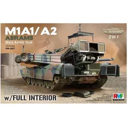 Rye Field Model M1A1/ A2 Abrams w/Full Interior 2 in 1