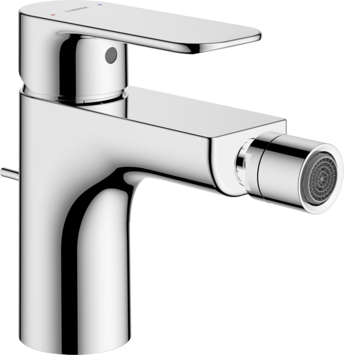 HANSABASIC Bidetarmatur 55433243 Metall-Ablaufgarnitur, Ausladung 129mm, chrom