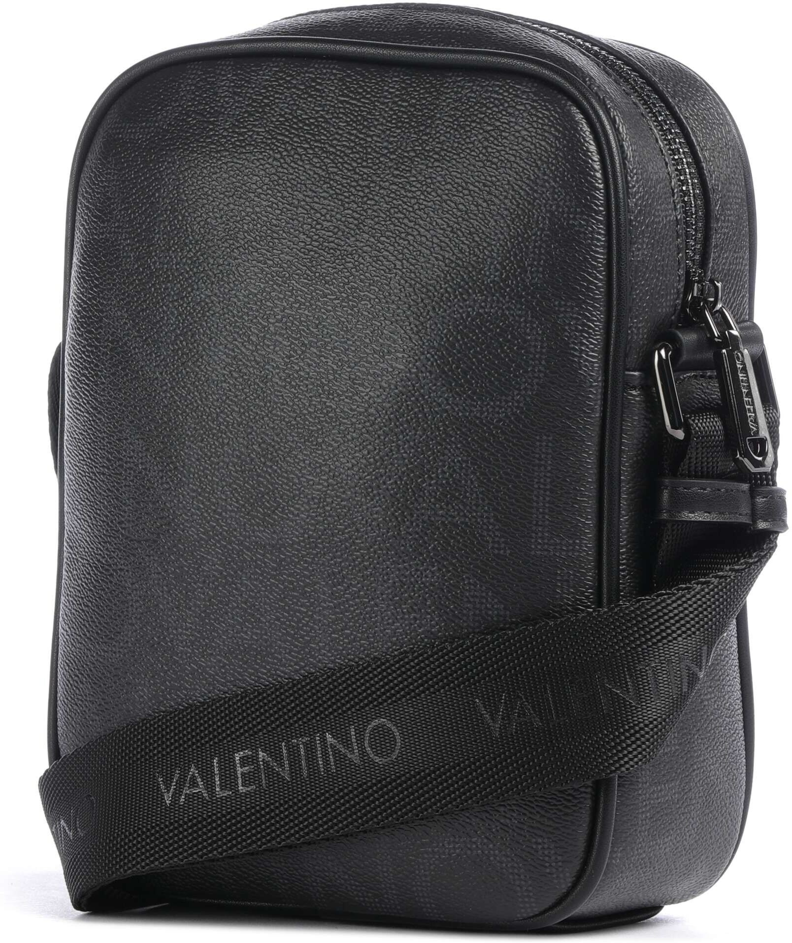 Valentino Bags King Re Umhängetasche aus Leder, schwarz