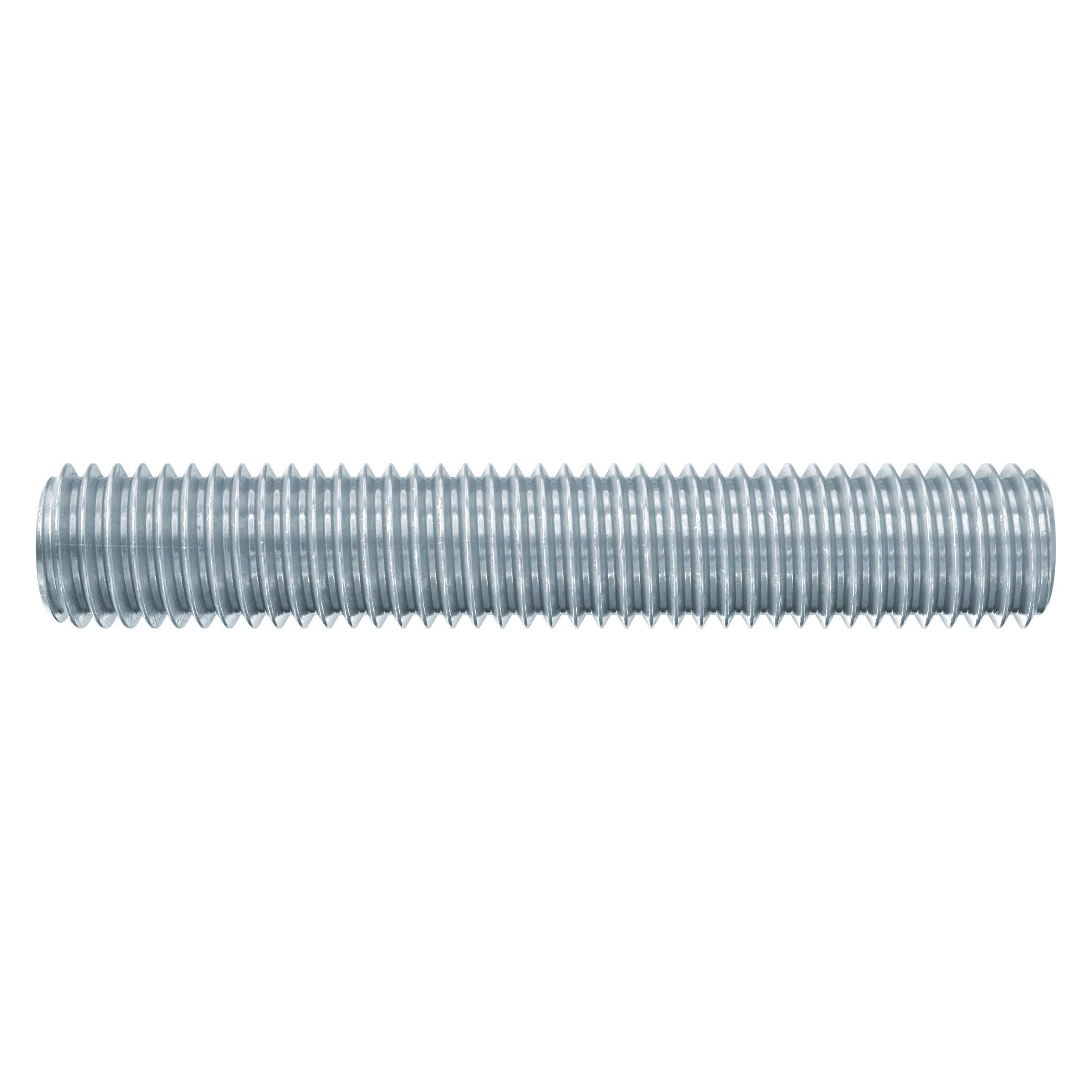 Fischer Gewindestift GS Gewinde M12x80mm galvanisch verzinkt (100 Schrauben pro Stück) (091444)