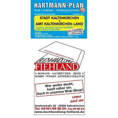 HARTMANN-PLAN Kaltenkirchen Stadt & Amt Kaltenkirchen-Land Doppelplan, Karte von , Hartmann-Plan