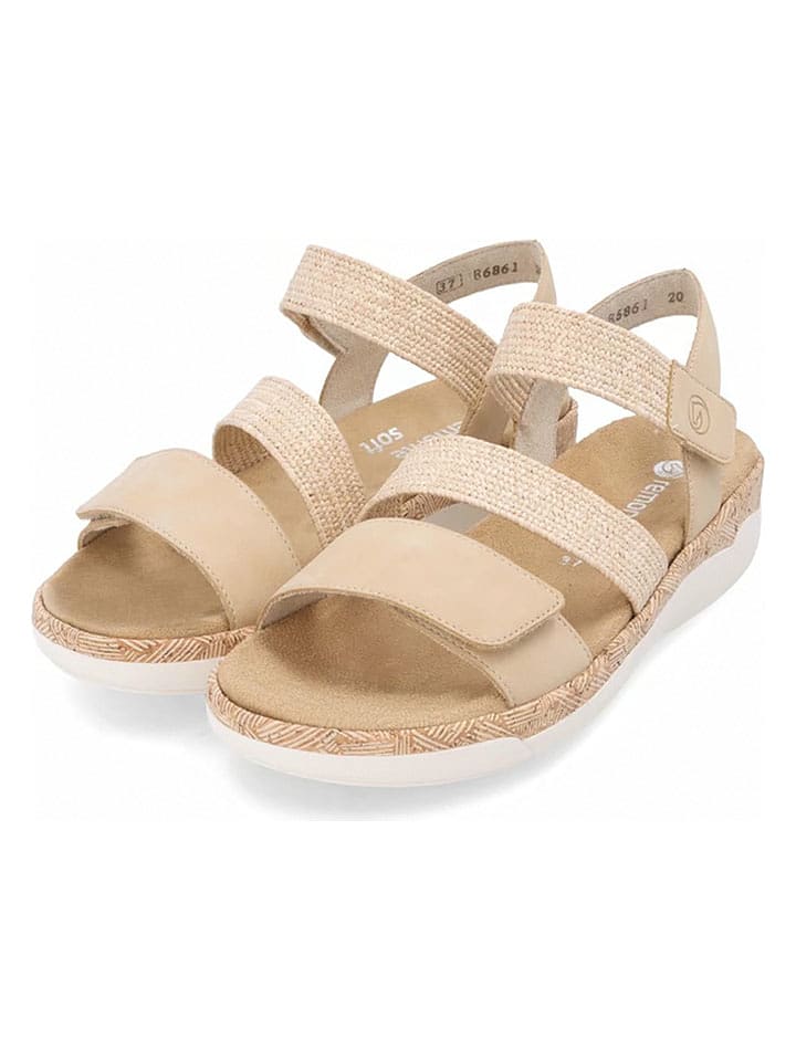 remonte Keilsandaletten in Beige - 38